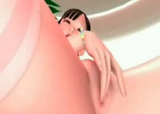 Dog in the hardcore 3D bestial porn