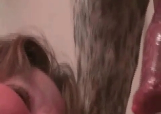 Dog gets sucked in the sexiest way